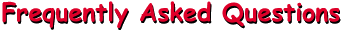 Frequently Asked Questions
